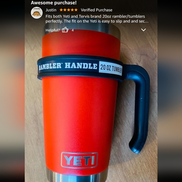 BNWT Yeti handle addition for 20oz rambler - Picture 7 of 8